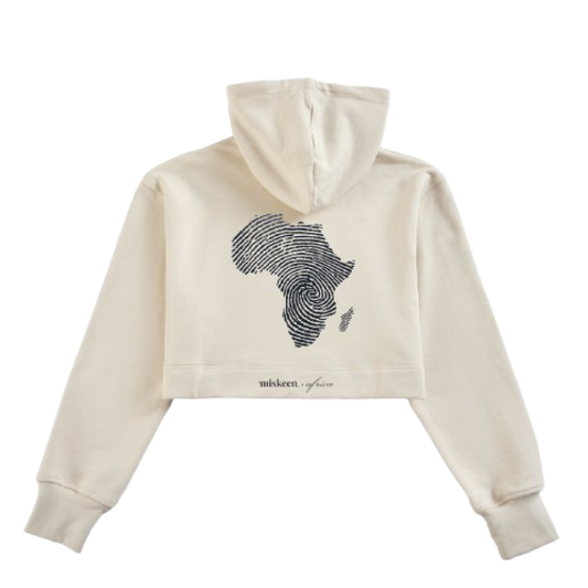 Land Of Origin Crop Hoodie